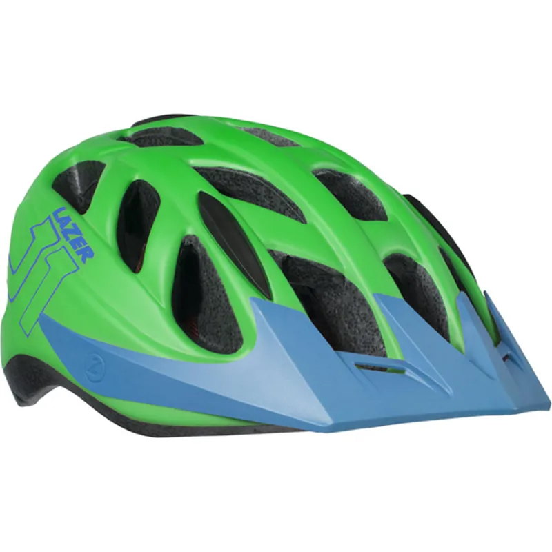 Lazer J1 Youths Helmet Green/Blue