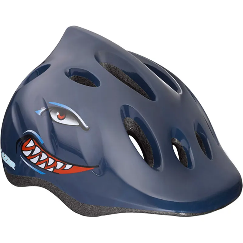 Lazer Max Shark Childrens Helmet Blue