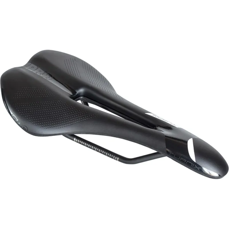 PRO Turnix Saddle 132 Black 132 mm hollow stainless steel