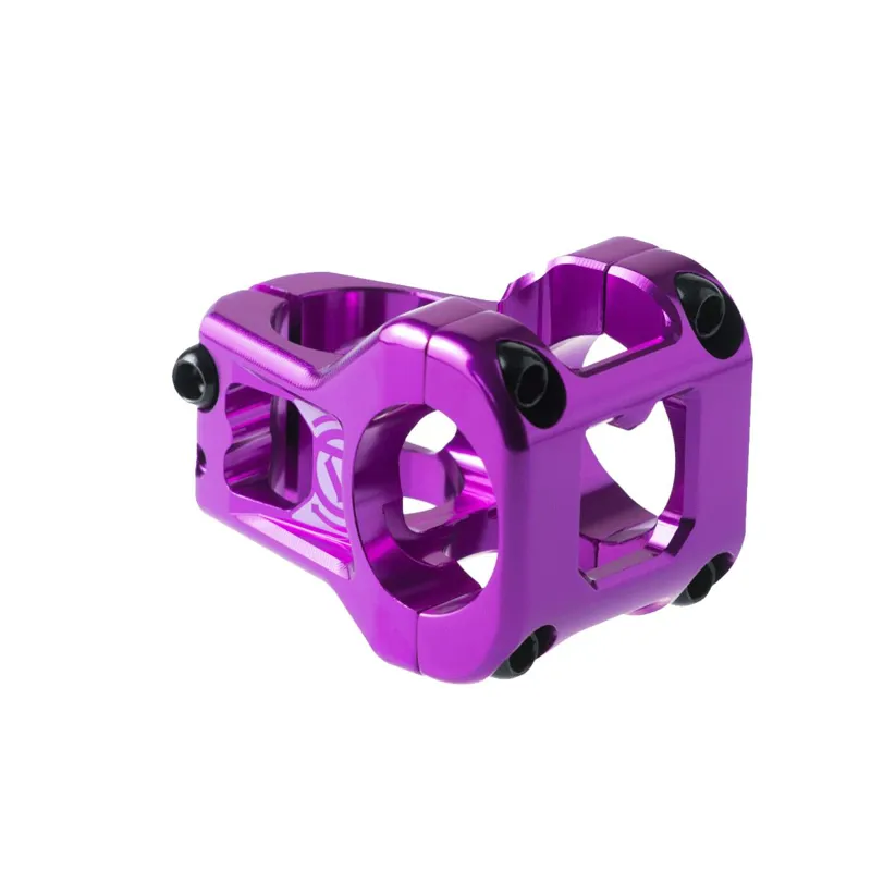 Deity Cavity Stem 31.8mm Clamp: PURPLE