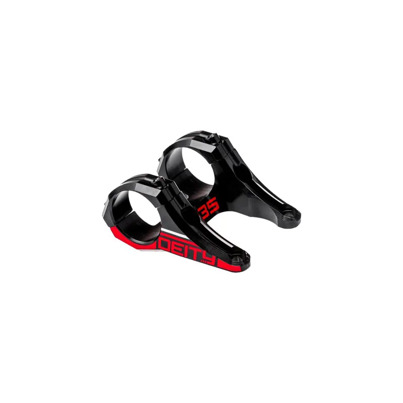 Deity Intake Direct Mount Stem Clamp: RED 35mm