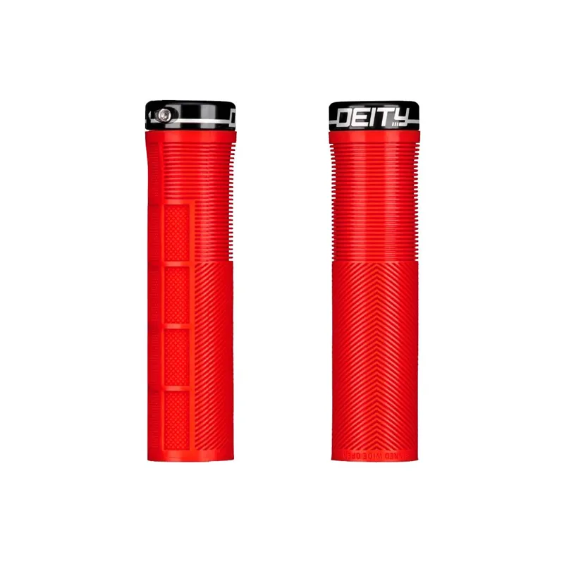 Deity Knuckleduster Grips RED