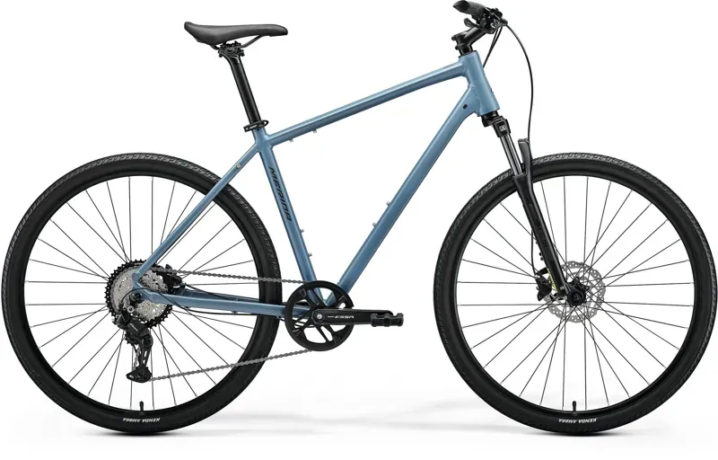 2027 Merida Crossway 20 Hybrid Bike - Dove Blue