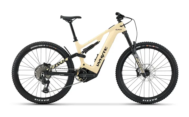 2025 Whyte Kado RS Electric Mountain Bike Dune Tan Yellow / Black