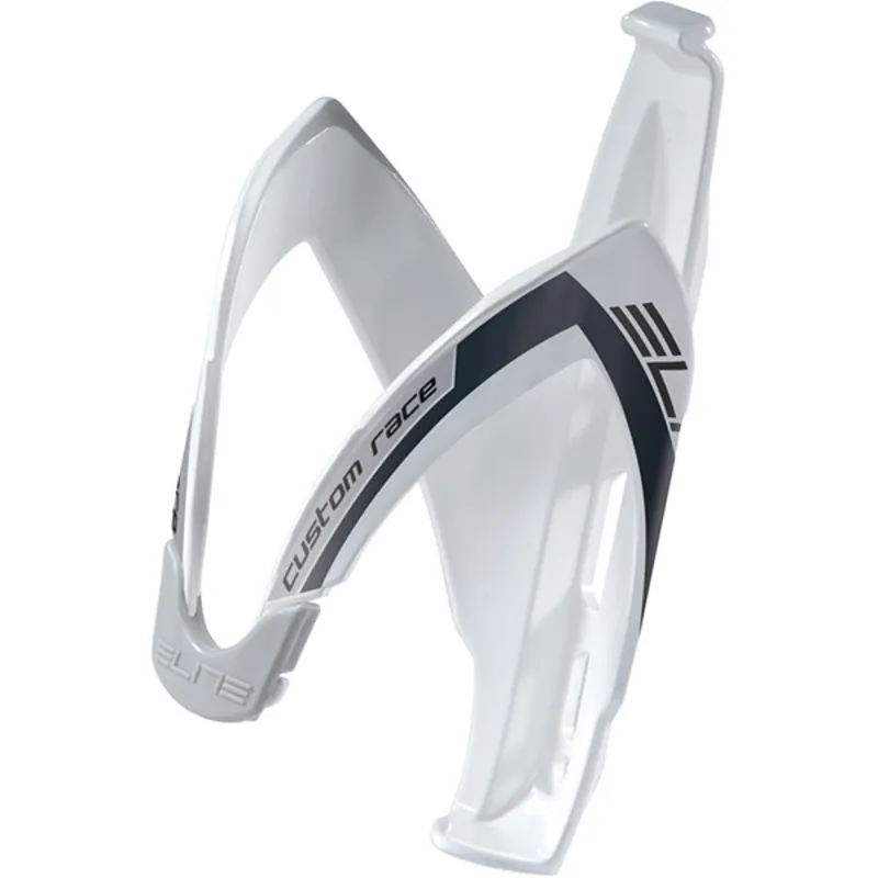 Elite Custom Race Bottle Cage in White