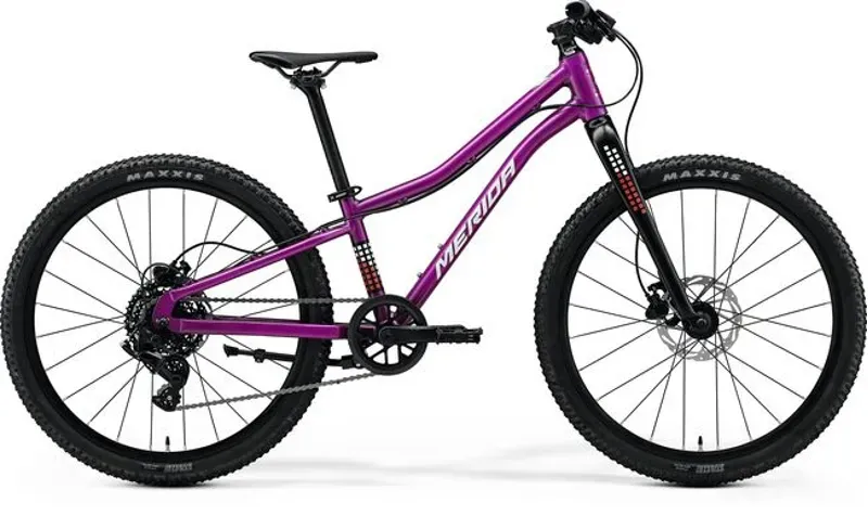 2027 Merida Matts J.24+ Kids Bike - Purple/White/Red/Black
