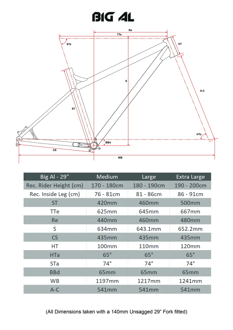 Ragley big sales al frame