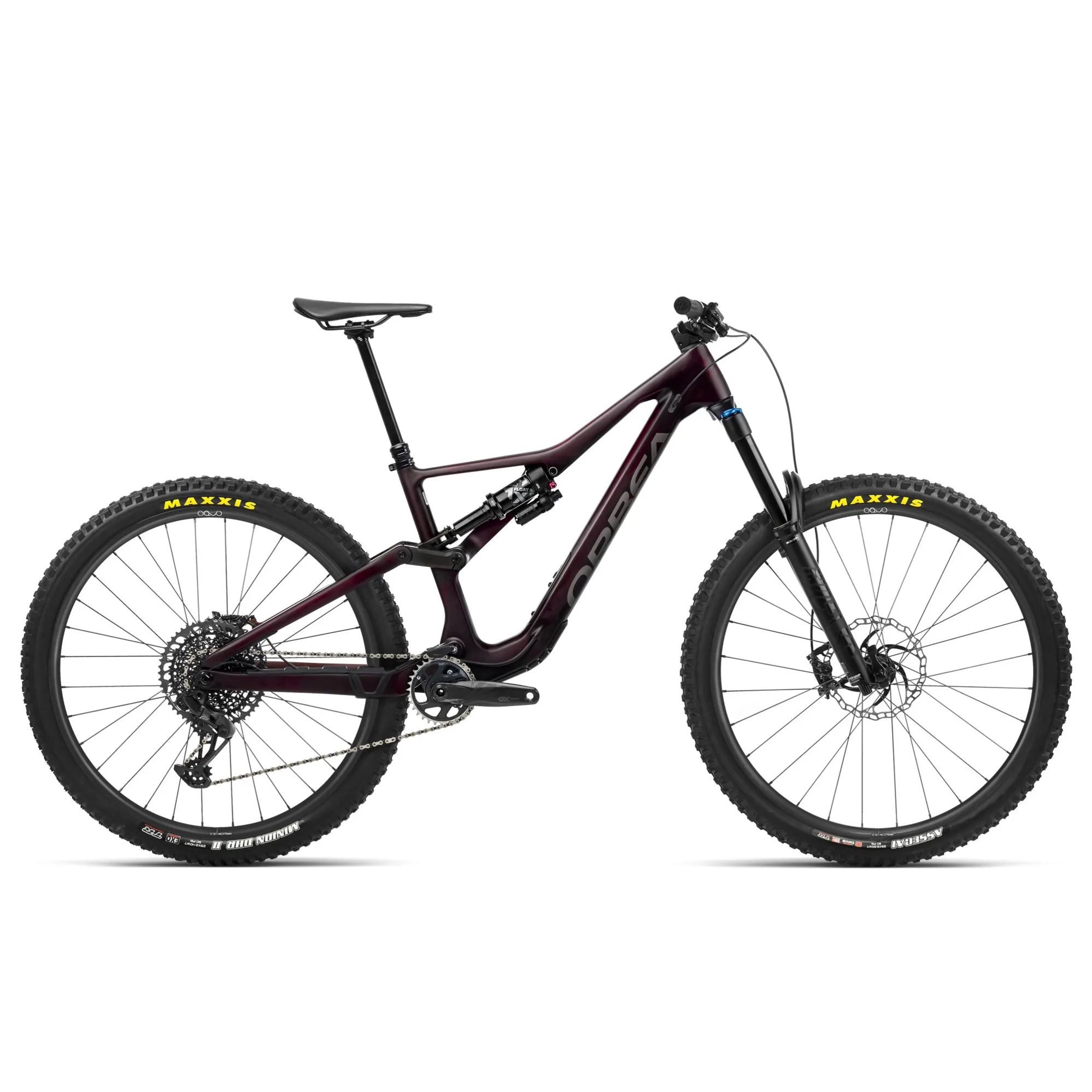 Orbea Rallon M10 Mountain Bike In Wine Red Carbon - Main Image