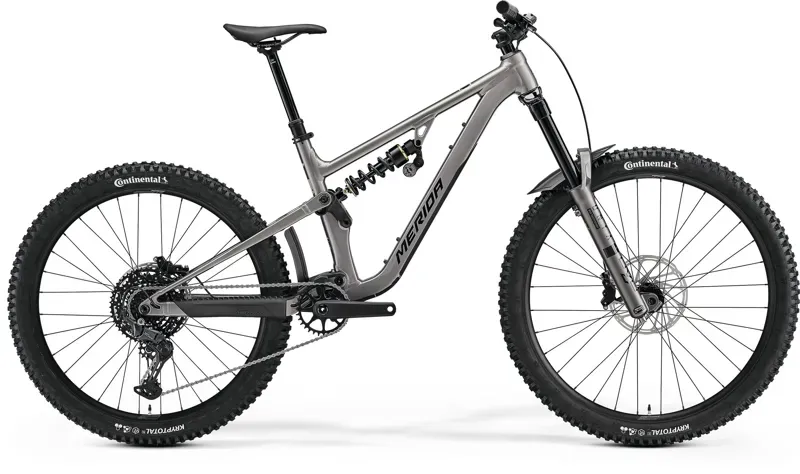 2027 Merida One-Sixty FR 400 Mountain Bike - Grey/Black