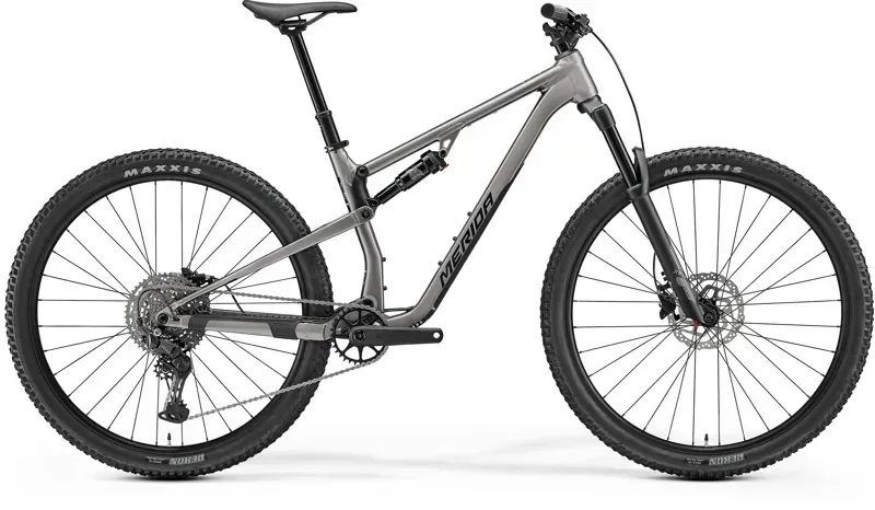 2027 Merida One-Twenty 300 Full Suspension MTB - Grey Black