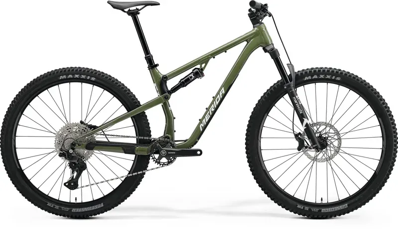 2027 Merida One-Twenty 600 Mountain Bike - Anaconda Green/White