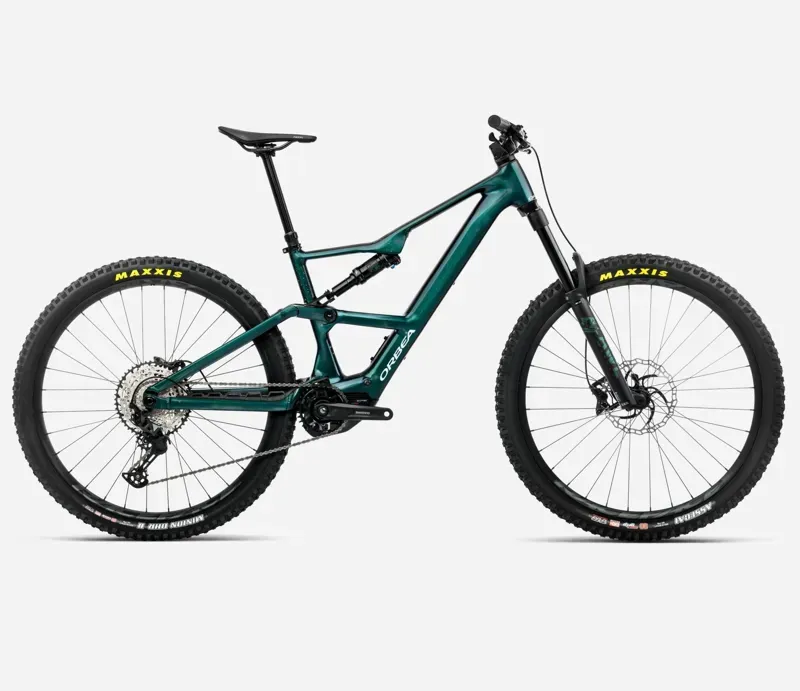 2026 Orbea Rise LT H20 E-MTB Escape Green/Splash Ice Green Gloss