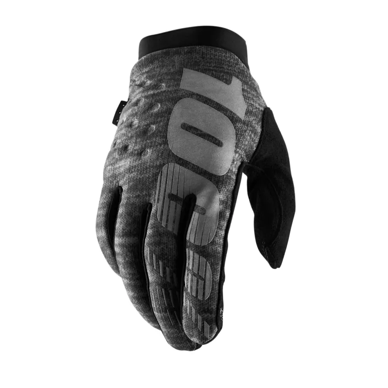 100 Percent Brisker Cold Weather Glove Heather Grey