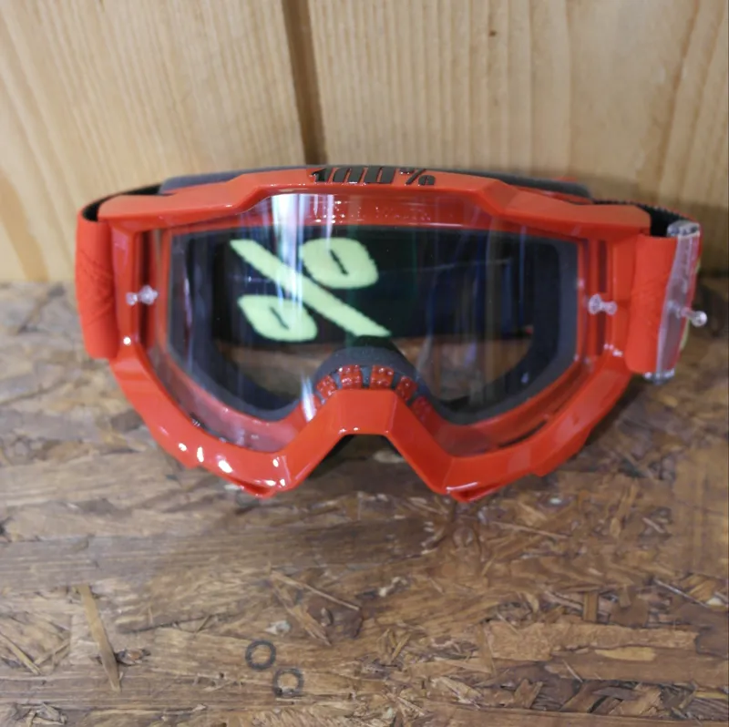 100 Percent YOUTH GOGGLE SAARINENED CLEAR LENS-1