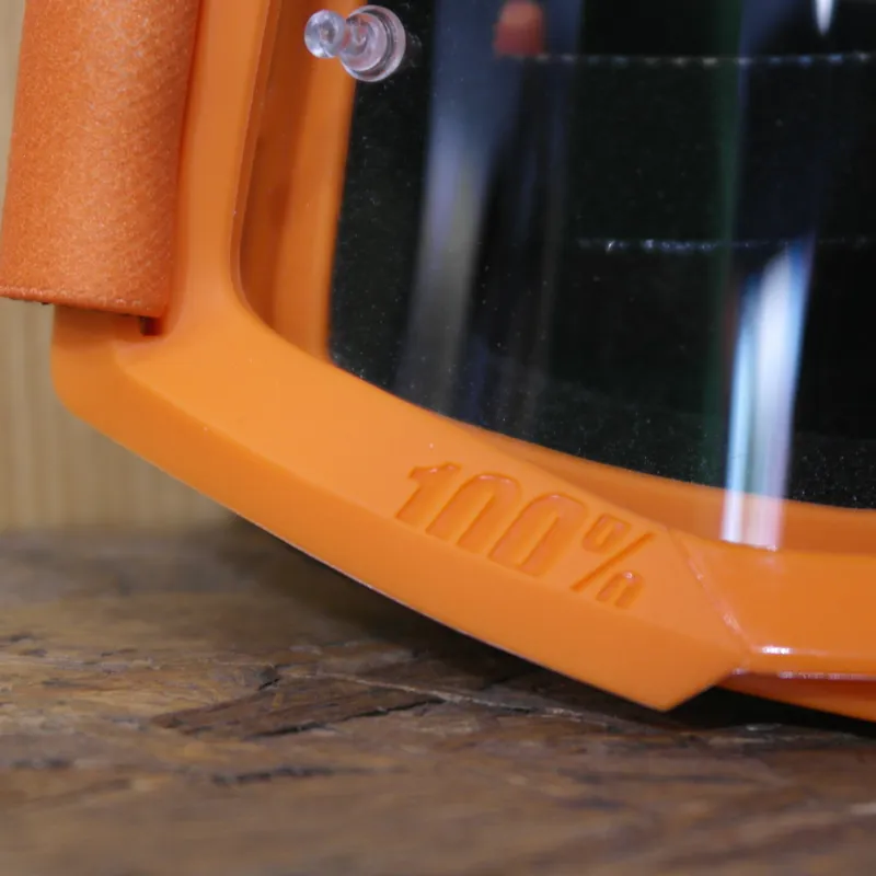 100 Percent STRATA JR GOGGLE ORANGE CLEAR LENS-2