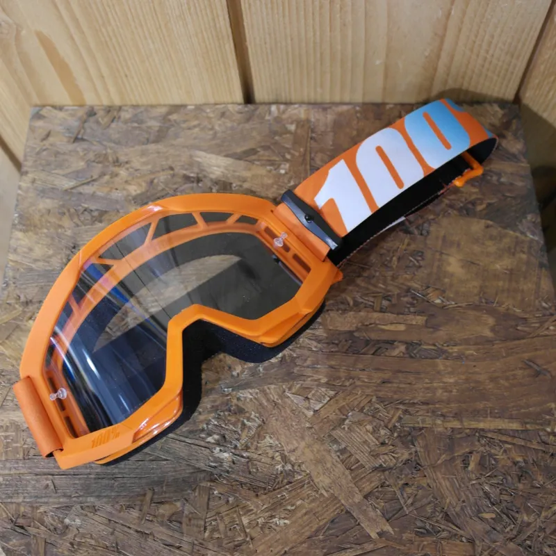 100 Percent STRATA JR GOGGLE ORANGE CLEAR LENS