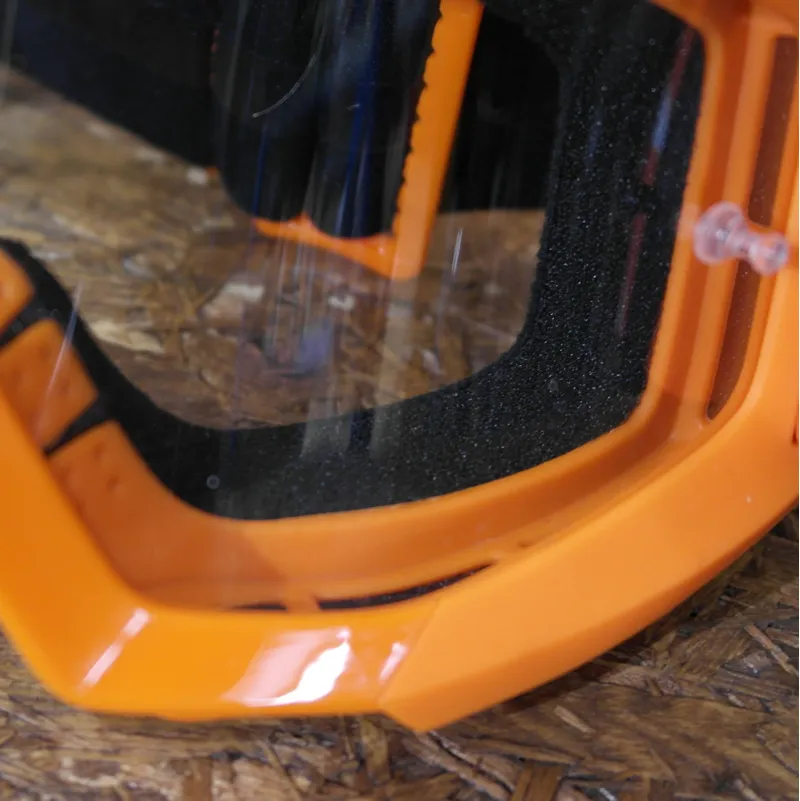 100 Percent STRATA JR GOGGLE ORANGE CLEAR LENS-4