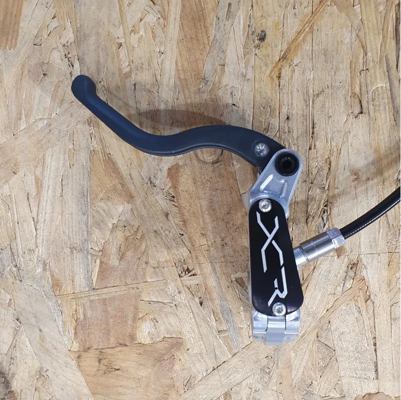 Hope XCR PRO X2 Rear - No Rotor - - LH Silver black hose-2