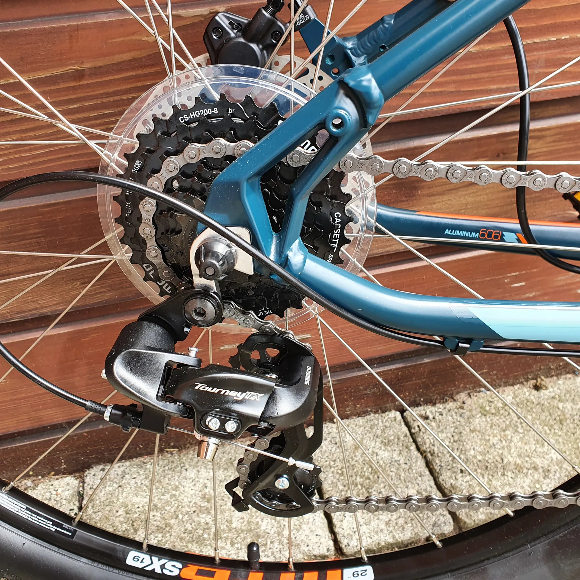 2023 GT Aggressor Expert Mountain Bike in Slate blue - Main Image