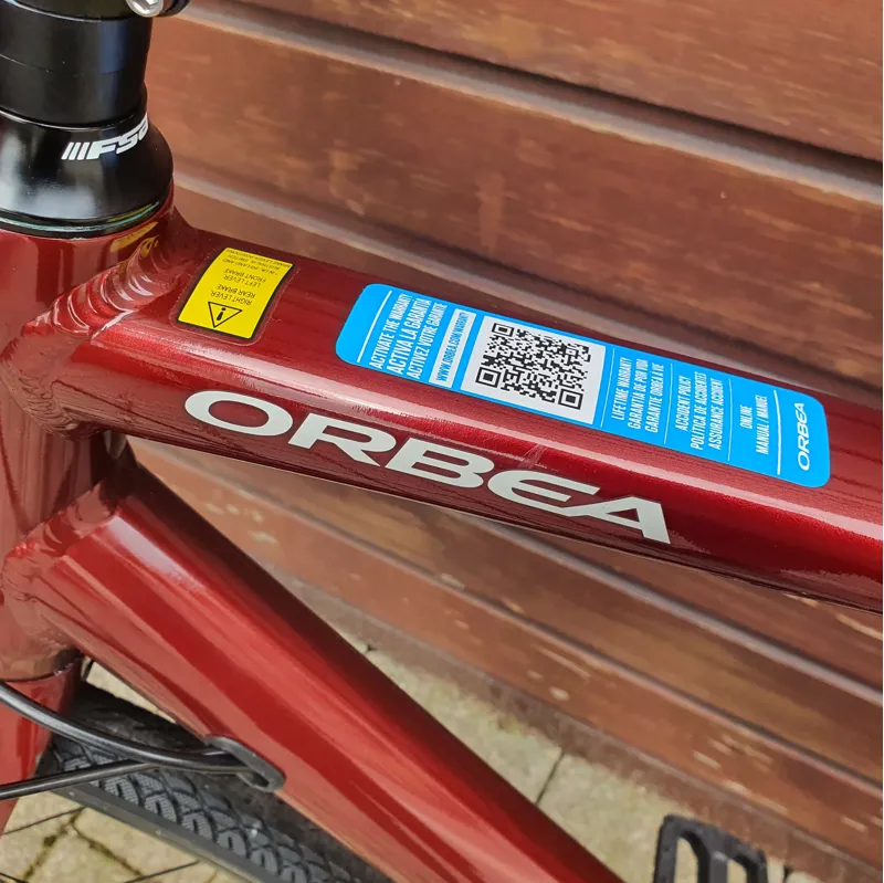 2021 Orbea Carpe 40 Urban Bike In Red Medium-6