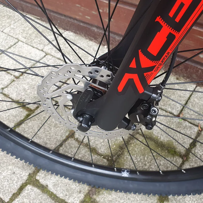 2021 Orbea MX 50 27.5 Hardtail MTB in Blue-Red Small-6