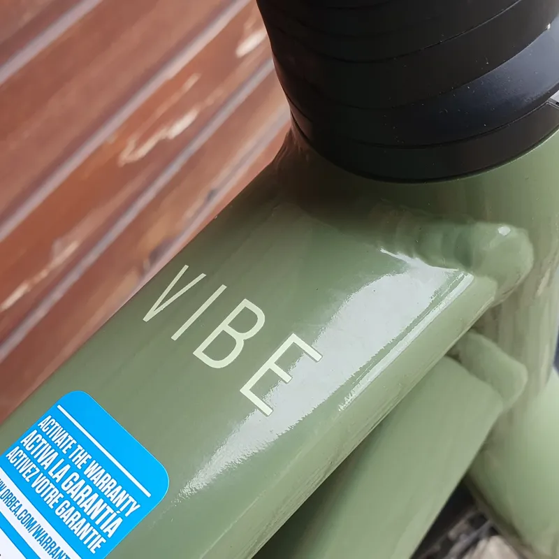 2021 Orbea Vibe H30 EQ Urban Bike in Green Medium-4