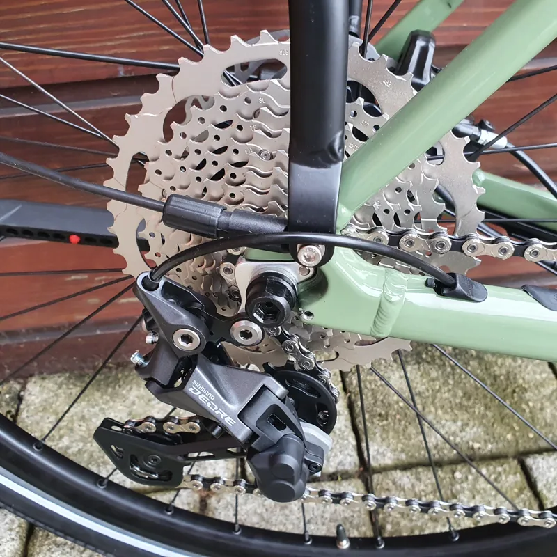 2021 Orbea Vibe H30 EQ Urban Bike in Green Medium-6