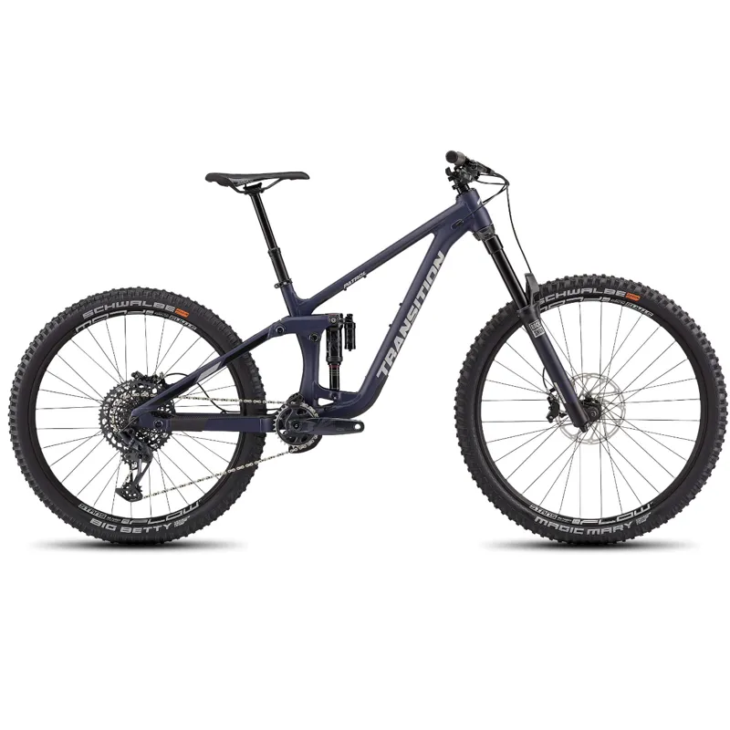 2021 Transition Patrol Alloy XT Full Suspension Mountain Bike in Blue