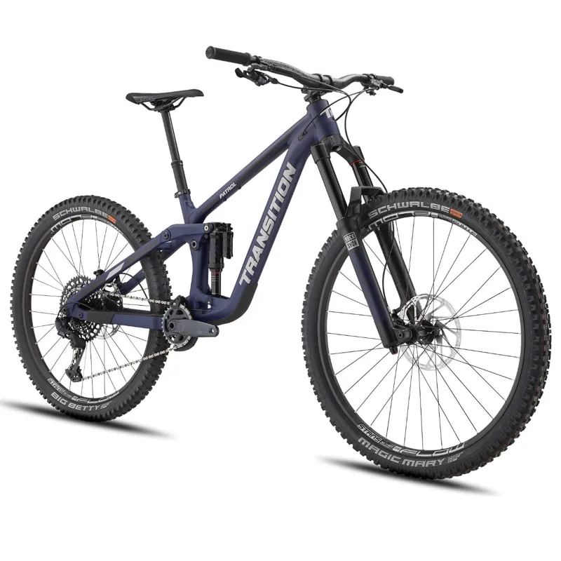 2021 Transition Patrol Alloy GX Full Suspension Mountain Bike in Blue-1