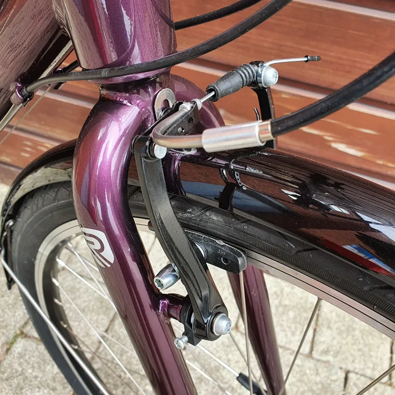 2021 Ridgeback Speed Open Frame Hybrid Bike in Purple-3