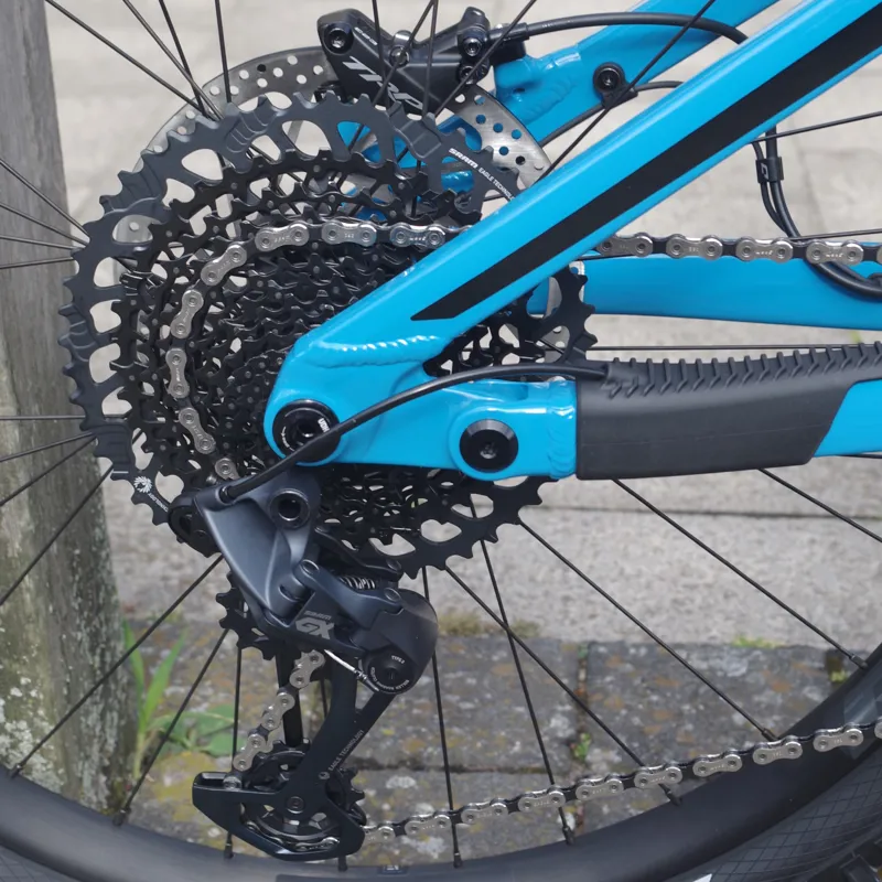 Transition Relay PNW Alloy GX Large Electric Mountain Bike in Tr Blue-5