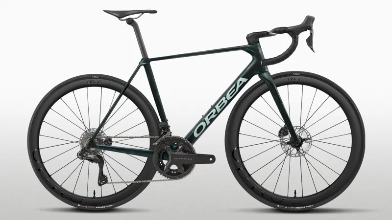2027 Orbea ORCA M20i TEAM Road Bike - Escape Green/Carbon View Matt