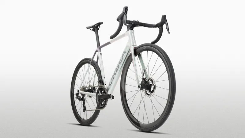 2027 Orbea ORCA M20i TEAM Road Bike - Iris White Gloss/Lilac Matt-1