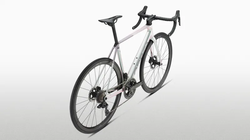 2027 Orbea ORCA M20i TEAM Road Bike - Iris White Gloss/Lilac Matt-2