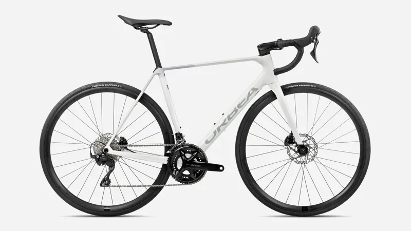 2027 Orbea ORCA M30 Road Bike - Iris White Gloss/Lilac Matt