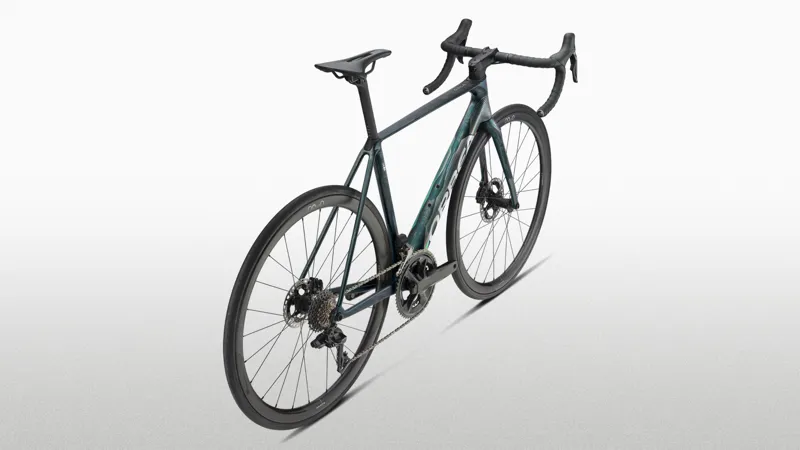 2027 Orbea ORCA M30i LTD PWR Road Bike - Escape Green/Carbon View Matt-2