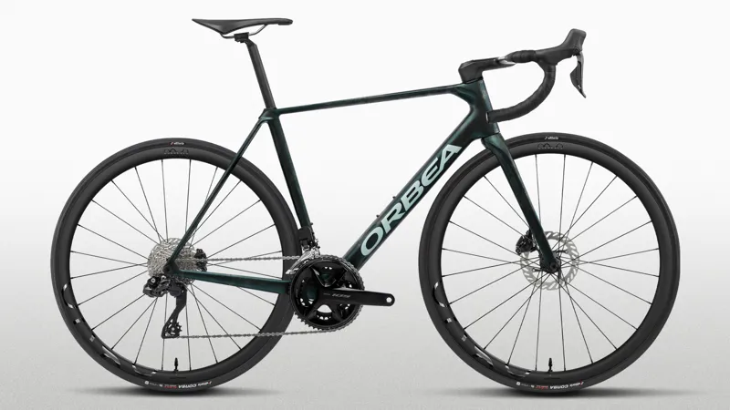 2027 Orbea ORCA M35i Road Bike - Escape Green/Carbon View Matt