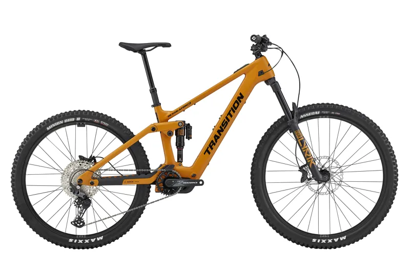 Transition Regulator SX Carbon MTB Ebike Madrone Gold Deore 