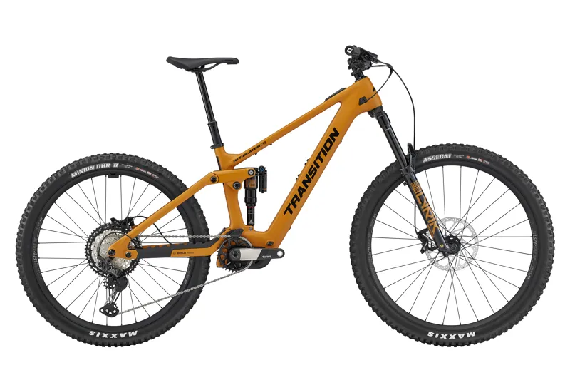 Transition Regulator SX Carbon MTB Complete Ebike Madrone Gold XT