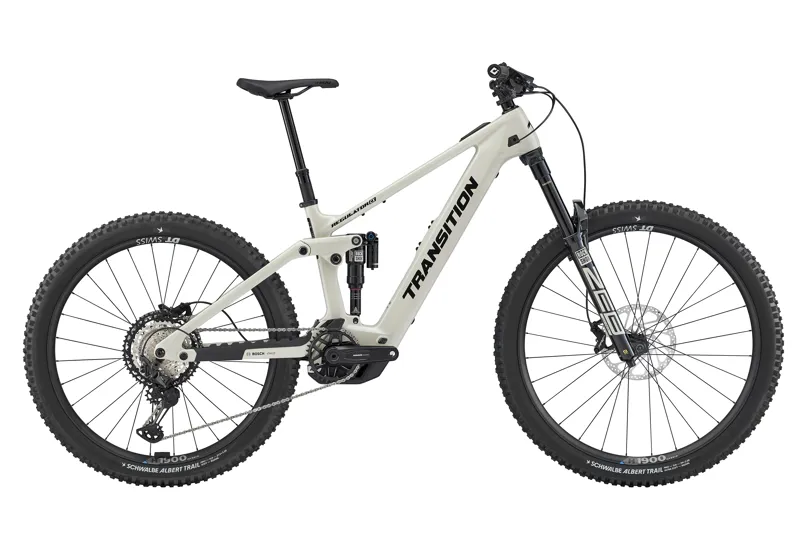 Transition Regulator CX Carbon MTB Complete Ebike White XT