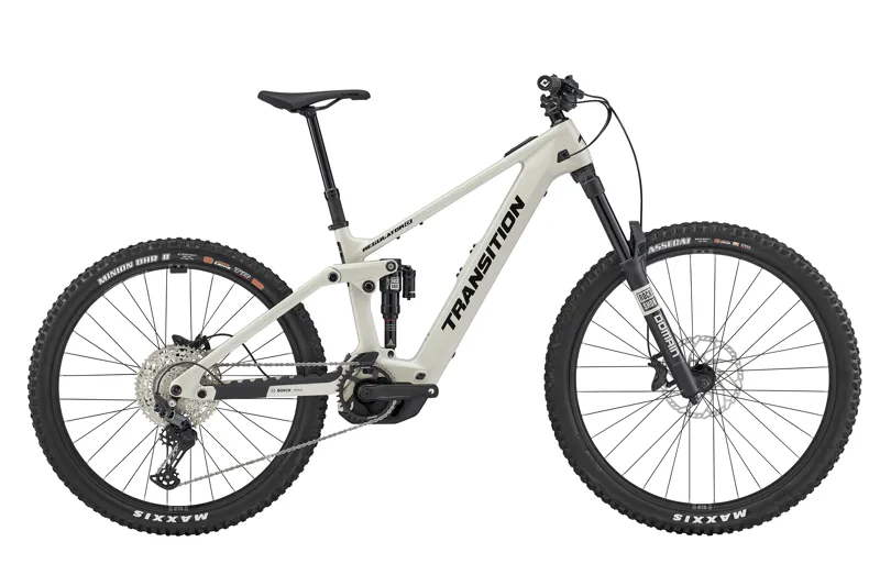 Transition Regulator CX Carbon MTB Complete Ebike White Deore 