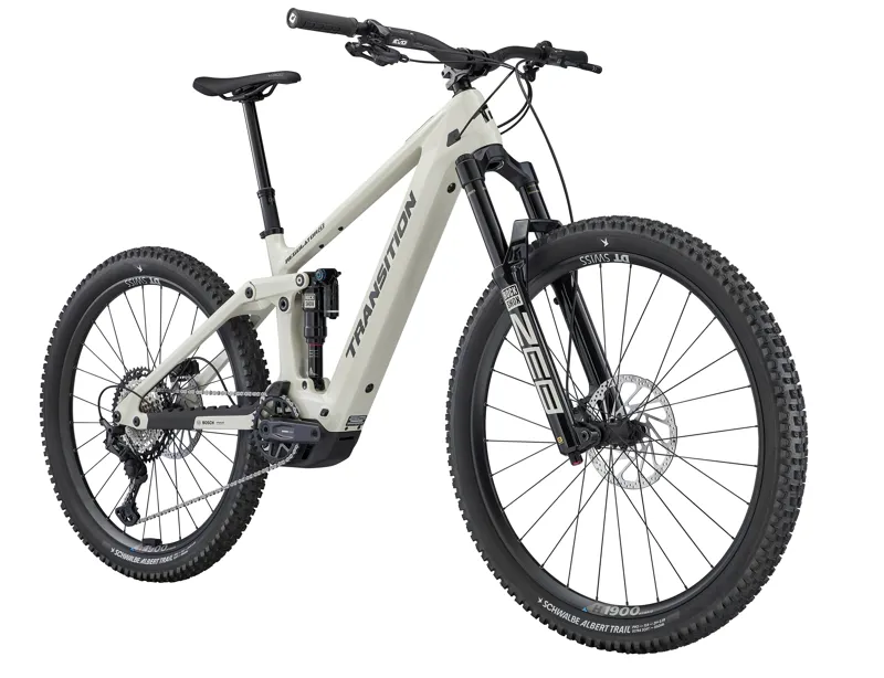 Transition Regulator CX Carbon MTB Complete Ebike White XT -1