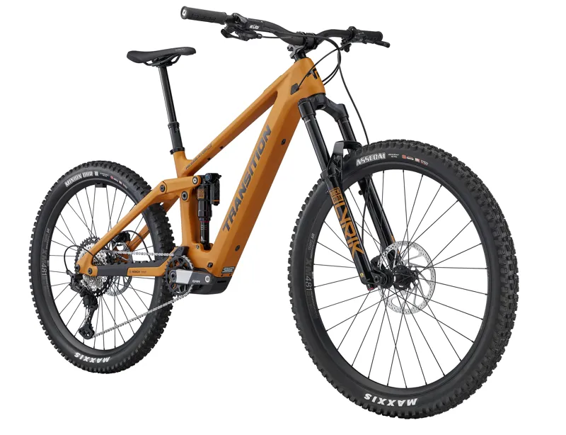 Transition Regulator SX Carbon MTB Complete Ebike Madrone Gold XT-1