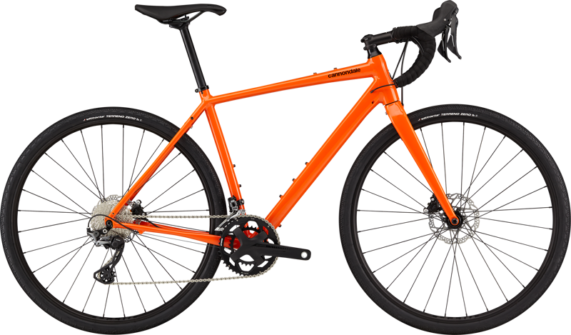 2022 Cannondale Topstone 1 Aluminium Gravel Bike Orange-8