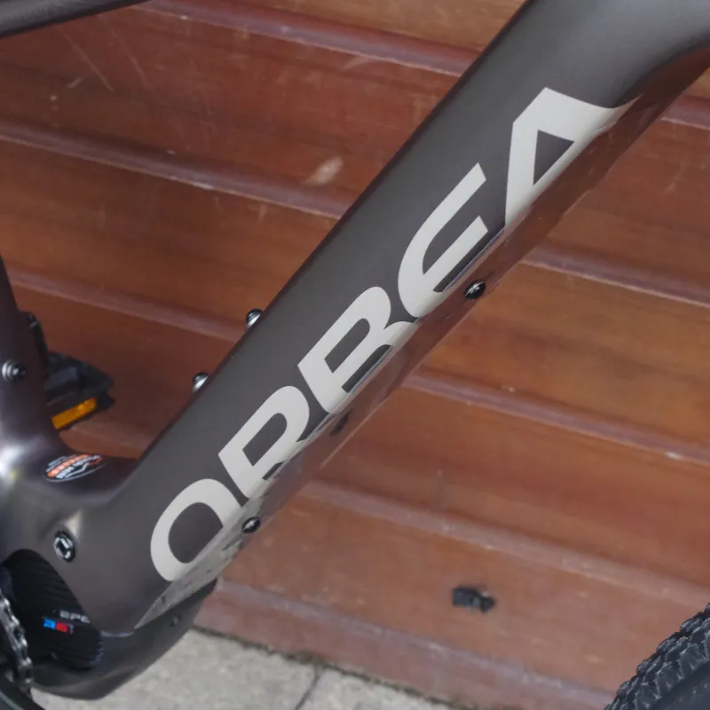 Orbea Urrun 20 E-Mountain Bike In Magnetic Bronze Matt/Silver Gloss-6