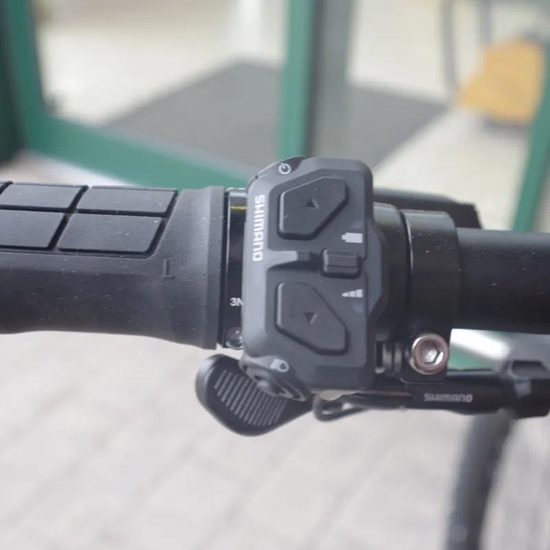 2024 Orbea Rise H30 Electric Mountain Bike in Mulberry and black-6