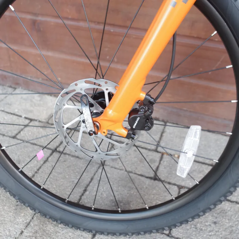 Merida Matts J.24+ Kids Bike in Silk Orange/Steel -4