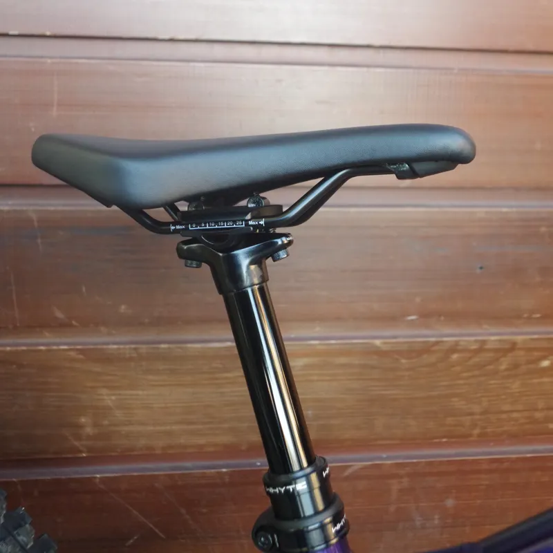 2026 Whyte Bikes T-140 27 Full Suspension Mountain Bike Gloss Purple/Black/Yellow-3