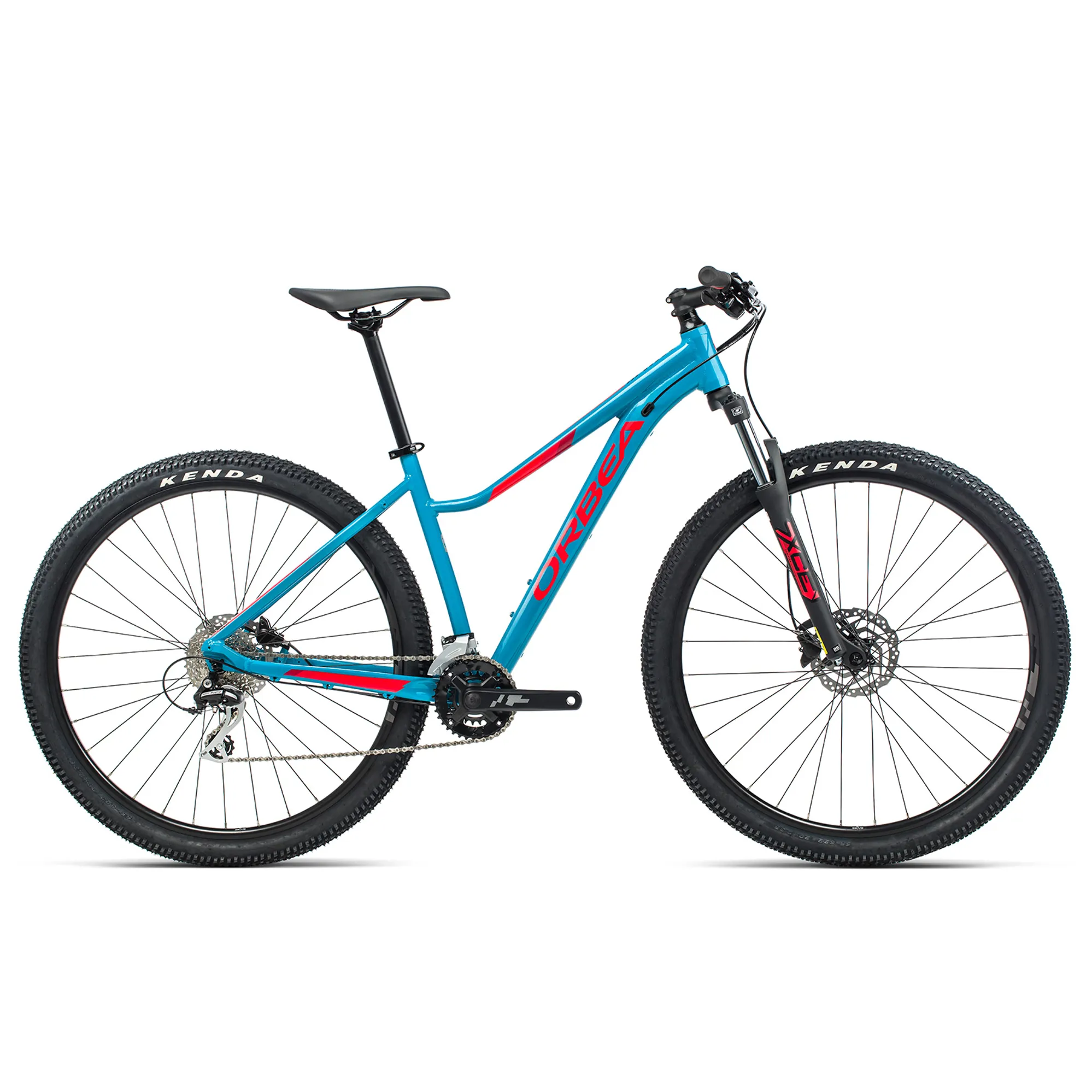 2021 Orbea MX 50 Ladies Hardtail MTB Blue-Red Small