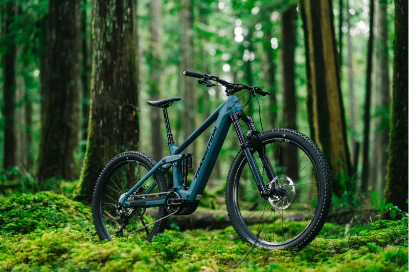 Transition Regulator CX Carbon MTB Complete Ebike Sea Blue Deore -1